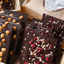 Honey chocolate loose bars no added sugar made with organic cacao and raw honey