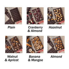 Chocolate bars unpackaged, better value, packs from 400g
