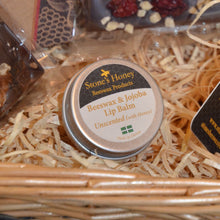 beeswax and jojoba lip balm made in devon