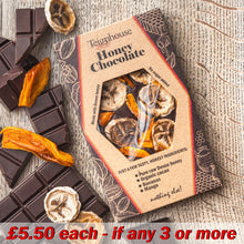 Honey chocolate bar dark, only healthy ingredients made with British honey and organic raw cacao